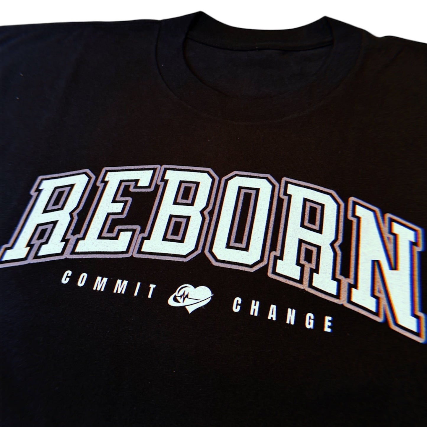 Reborn "Commit & Change" Tee